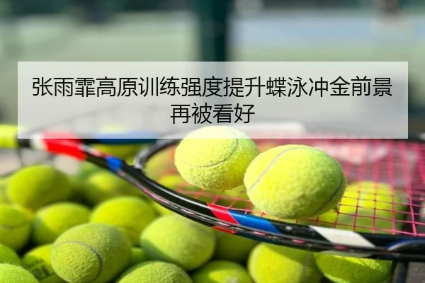 张雨霏高原训练强度提升蝶泳冲金前景再被看好