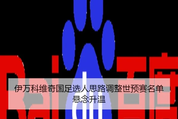 伊万科维奇国足选人思路调整世预赛名单悬念升温